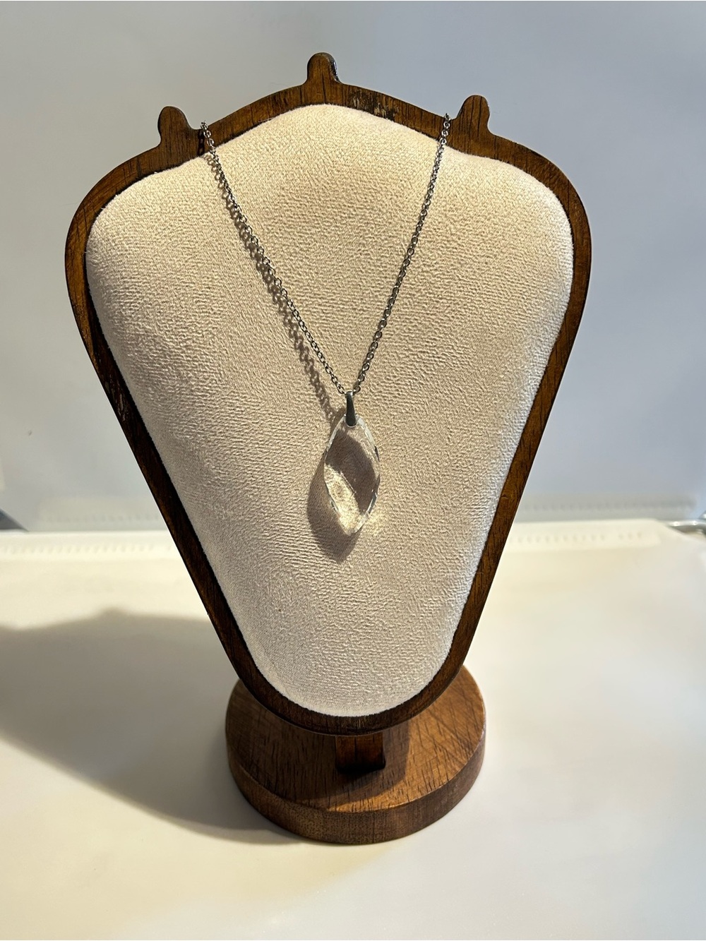 Tocara Crystal 925 Pendant On a 18 Karat Plated Chain
